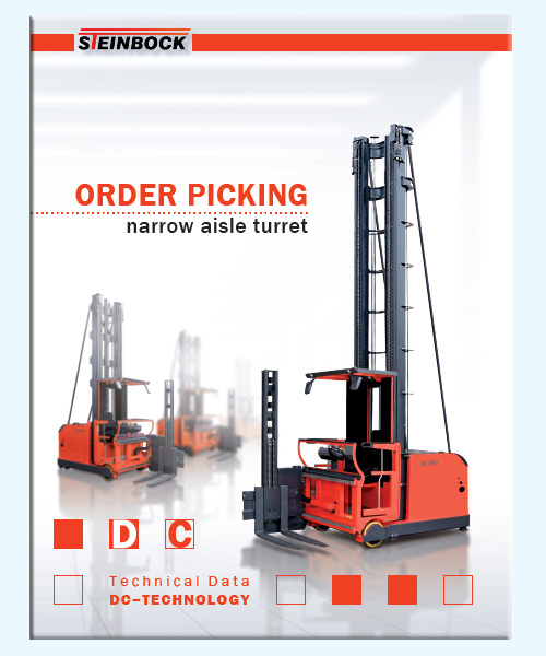 EK DC Mosfet controlled turret forklift order selector series